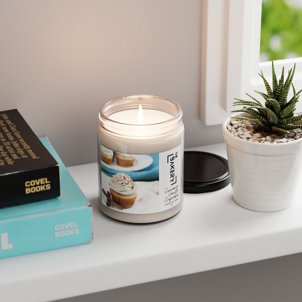 Cinnamon Vanilla Cupcakes Scented Soy Candle