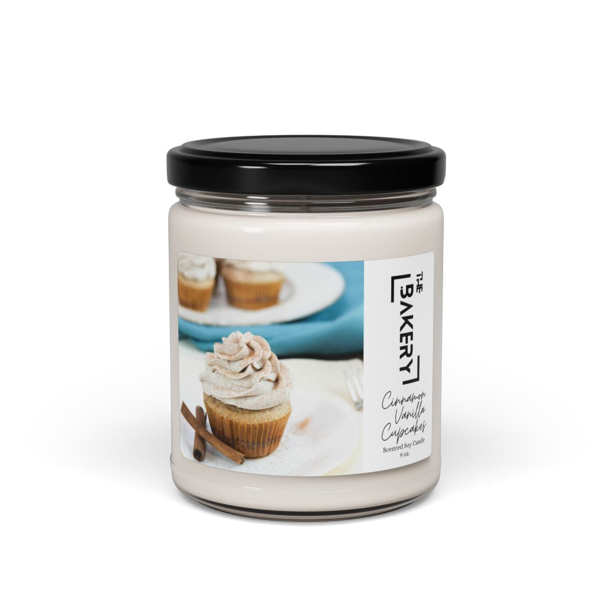 Cinnamon Vanilla Cupcakes Scented Soy Candle
